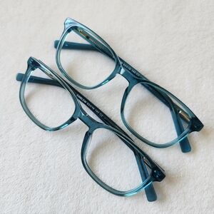 Stylish Blue Eyeglasses - FRAME ONLY